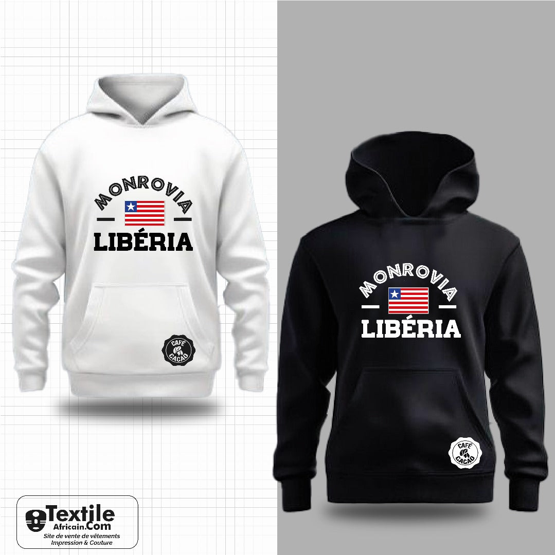 Pull Liberia : Enveloppez-vous de l'Esprit de l'Étoile Solitaire et de Confort !