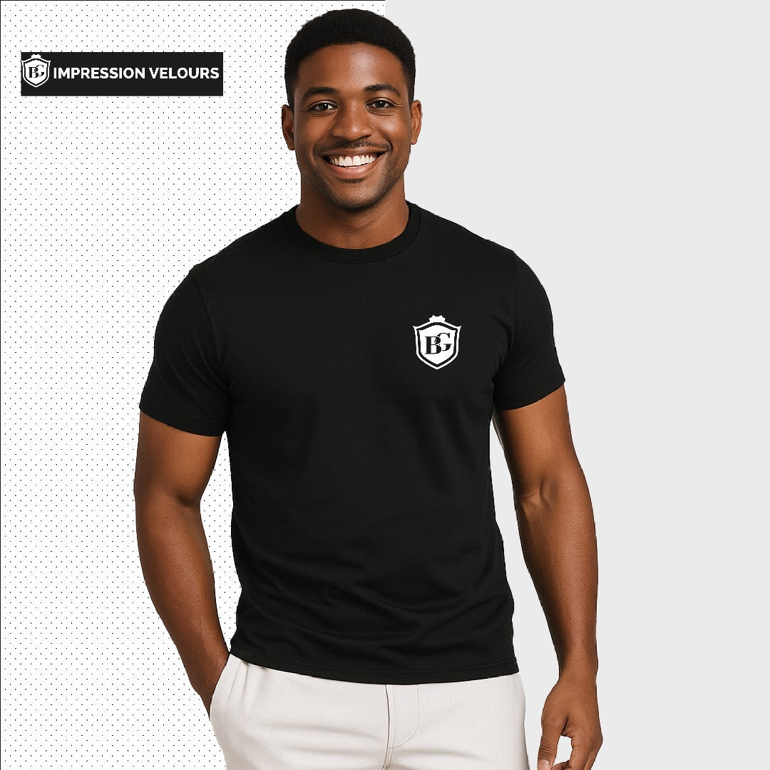 Polo Blanc Élégance BG - Minimalisme & Distinction