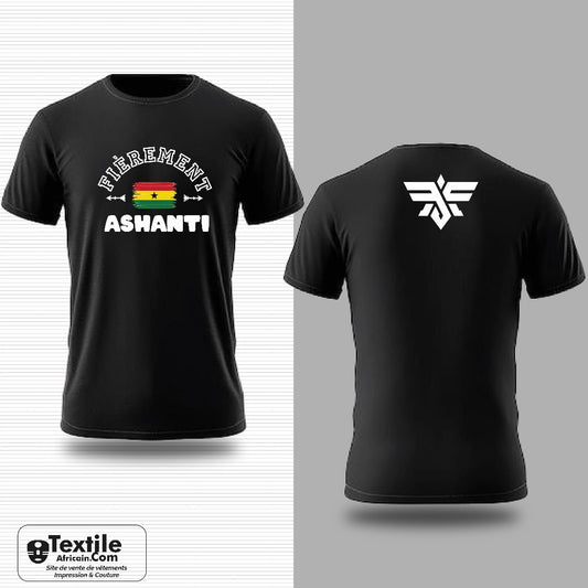 T-Shirt : Affichez la Fierté Ashanti
