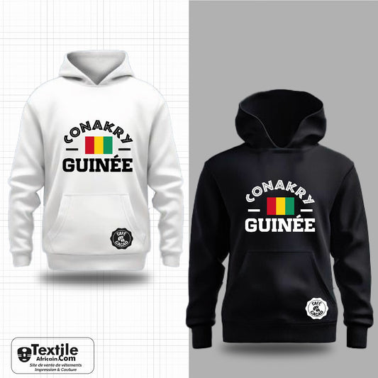 Pull Guinée : Enveloppez-vous de Fierté Nationale et de la Chaleur de l'Afrique de l'Ouest !