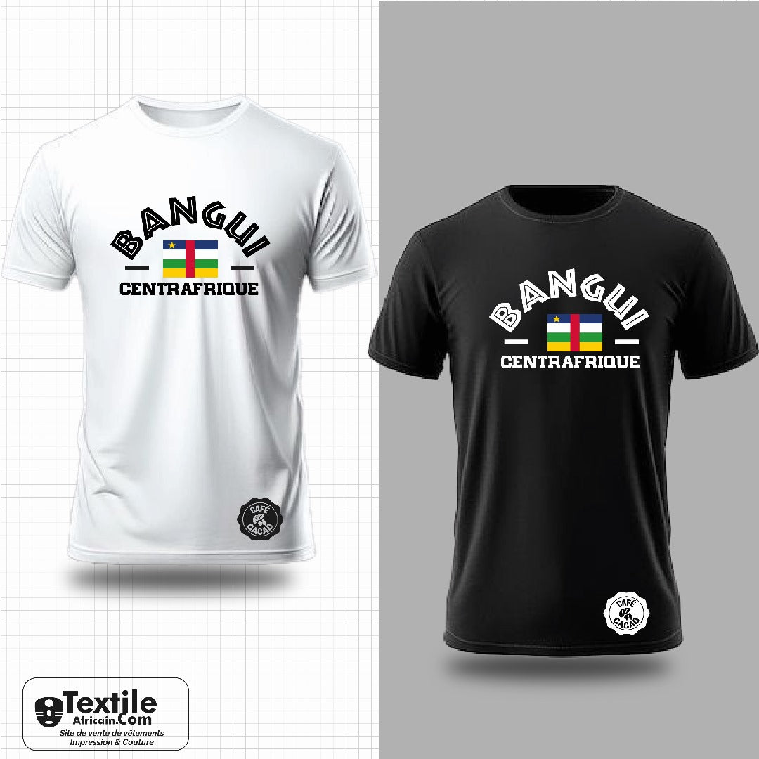 Polo Centrafrique : Portez la Fierté de la RCA avec Style et Légèreté !